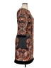Studio One Paisley Brown Casual Dress Size 16 - photo 4