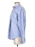 J.Crew 100% Cotton Stripes Blue Long Sleeve Button-Down Shirt Size 4 - photo 5
