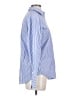 J.Crew 100% Cotton Stripes Blue Long Sleeve Button-Down Shirt Size 4 - photo 4