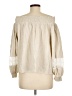 CeCe Ivory Long Sleeve Blouse Size L - photo 2
