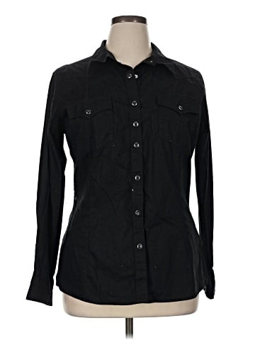 Wrangler Jeans Co Long Sleeve Button-Down Shirt (view 1)