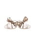 Victoria Adames Gold Flip Flops Size EU 37 - photo 2
