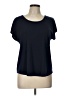 Chico's Blue Short Sleeve T-Shirt Size Lg (2) - photo 1