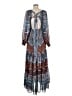Venus Paisley Blue Casual Dress Size 8 - photo 2