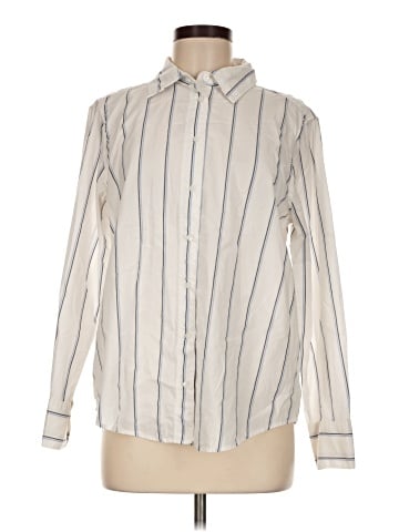 Banana Republic Factory Store Long Sleeve Button-Down Shirt (view 1)