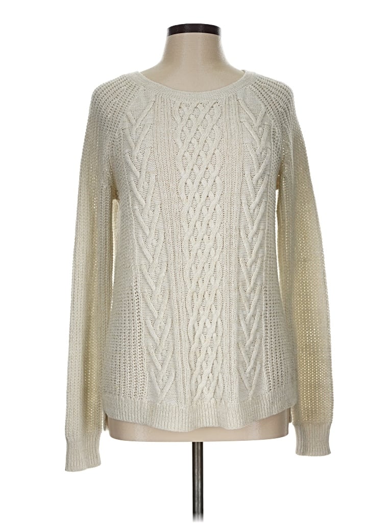 Pre-owned Unbranded Pullover Sweater In Ivory