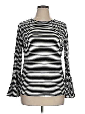 Kaari Blue Long Sleeve T-Shirt (view 1)
