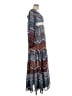 Venus Paisley Blue Casual Dress Size 8 - photo 4