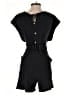 Davi & Dani Solid Black Romper Size S - photo 2