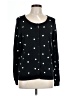 Talbots Polka Dots Black Cardigan Size L - photo 1