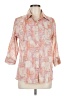 Woolrich 100% Cotton Pink 3/4 Sleeve Button-Down Shirt Size M - photo 1