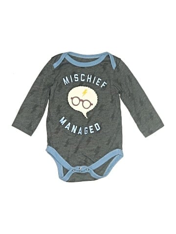 Harry Potter Long Sleeve Onesie (view 1)