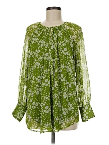 LC Lauren Conrad 3/4 Sleeve Blouse (view 1)