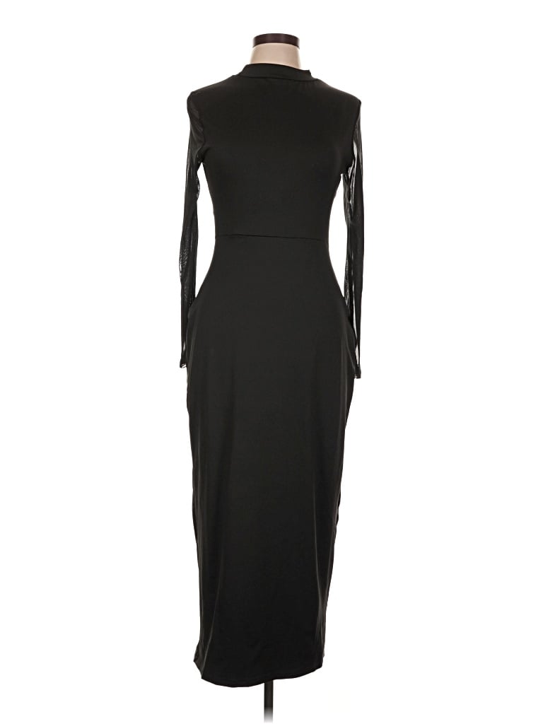 Pre-owned Shein Cocktail Dress In Black