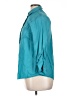 Chico's 100% Lyocell Teal 3/4 Sleeve Button-Down Shirt One size - photo 5