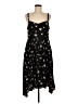 Torrid 100% Rayon Floral Black Casual Dress Size Med Plus (00) - photo 1