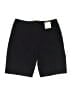 IZOD Solid Black Shorts Size 18 - photo 2
