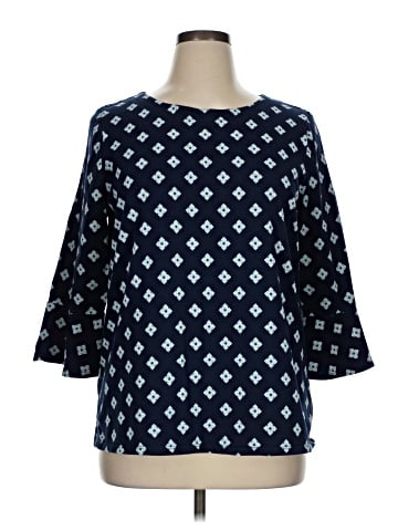 Kim Rogers 3/4 Sleeve Blouse (view 1)