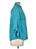 Chico's 100% Lyocell Teal 3/4 Sleeve Button-Down Shirt One size - photo 4