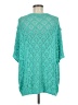 Easel 100% Cotton Teal Pullover Sweater Size M - photo 2