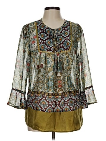 Artesia 3/4 Sleeve Blouse (view 1)