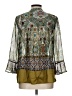 Artesia Green 3/4 Sleeve Blouse Size L - photo 2