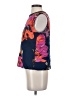 Trina Turk Blue Sleeveless Blouse Size S - photo 5