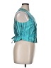 Carlisle 100% Silk Teal Vest Size 14 - photo 4