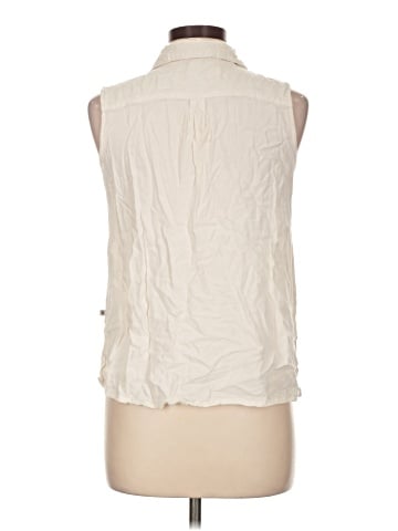Marika Sleeveless Button-Down Shirt (view 2)