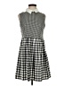Cooperative Houndstooth Black Casual Dress Size S - photo 1