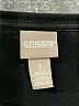 Chico's Black 3/4 Sleeve T-Shirt Size Med (1) - photo 7
