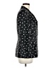Le Suit 100% Acetate Polka Dots Black Blazer Size 8 - photo 4