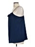 J.Crew 100% Polyester Blue Sleeveless Blouse Size 14 - photo 5
