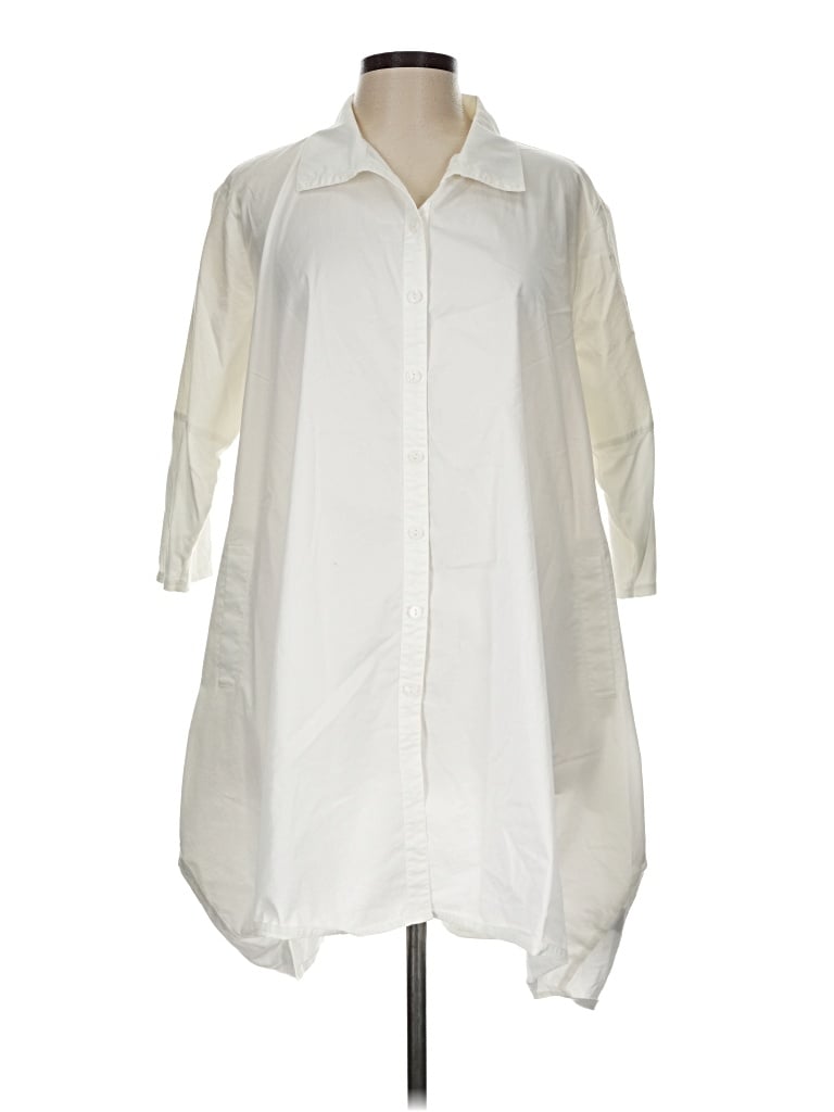 Pre-owned Stella Carakasi Casual Dress In Ivory