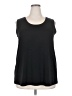 Ulla Popken Black Sleeveless Top Size 20 - 22 - photo 1