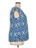 Roz & Ali Blue Short Sleeve Top Size 2X - photo 4