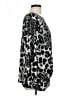 Isabel Animal Print Silver Long Sleeve Blouse Size XL - photo 4