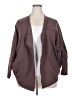 Coco + Carmen Burgundy Cardigan Size XXL - photo 1