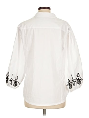 Zac & Rachel 3/4 Sleeve Button-Down Shirt (view 2)