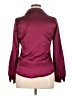Worthington 100% Polyester Burgundy Long Sleeve Blouse Size 12 - photo 2