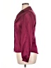 Worthington 100% Polyester Burgundy Long Sleeve Blouse Size 12 - photo 5