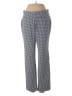 Lands' End Houndstooth Gray Casual Pants Size S - photo 1