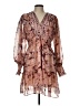 o.p.t 100% Polyester Paisley Brown Cocktail Dress Size L - photo 1