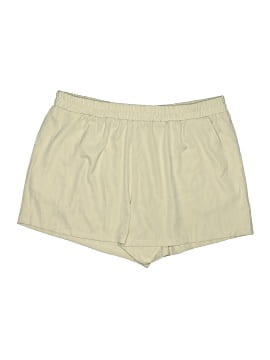 Shein Curve Khaki Shorts (view 1)