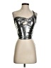 Micas Silver Sleeveless Top Size XS - photo 1