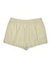 Shein Curve 100% Polyester Solid Ivory Khaki Shorts Size 20 Plus (4) - photo 2