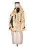 Greylin 100% Polyester Gold Short Sleeve Blouse Size M - photo 5
