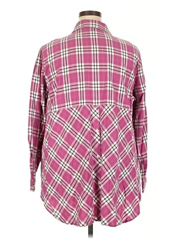 Joan Rivers 3/4 Sleeve Button-Down Shirt (view 2)