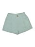 Le Lis Solid Teal Shorts Size S - photo 1