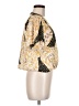 Greylin 100% Polyester Gold Short Sleeve Blouse Size M - photo 4